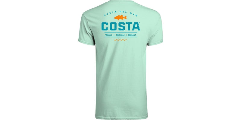 Costa Del Mar Topwater Short Sleeve T Shirt, Chill, 2XL - Image 1